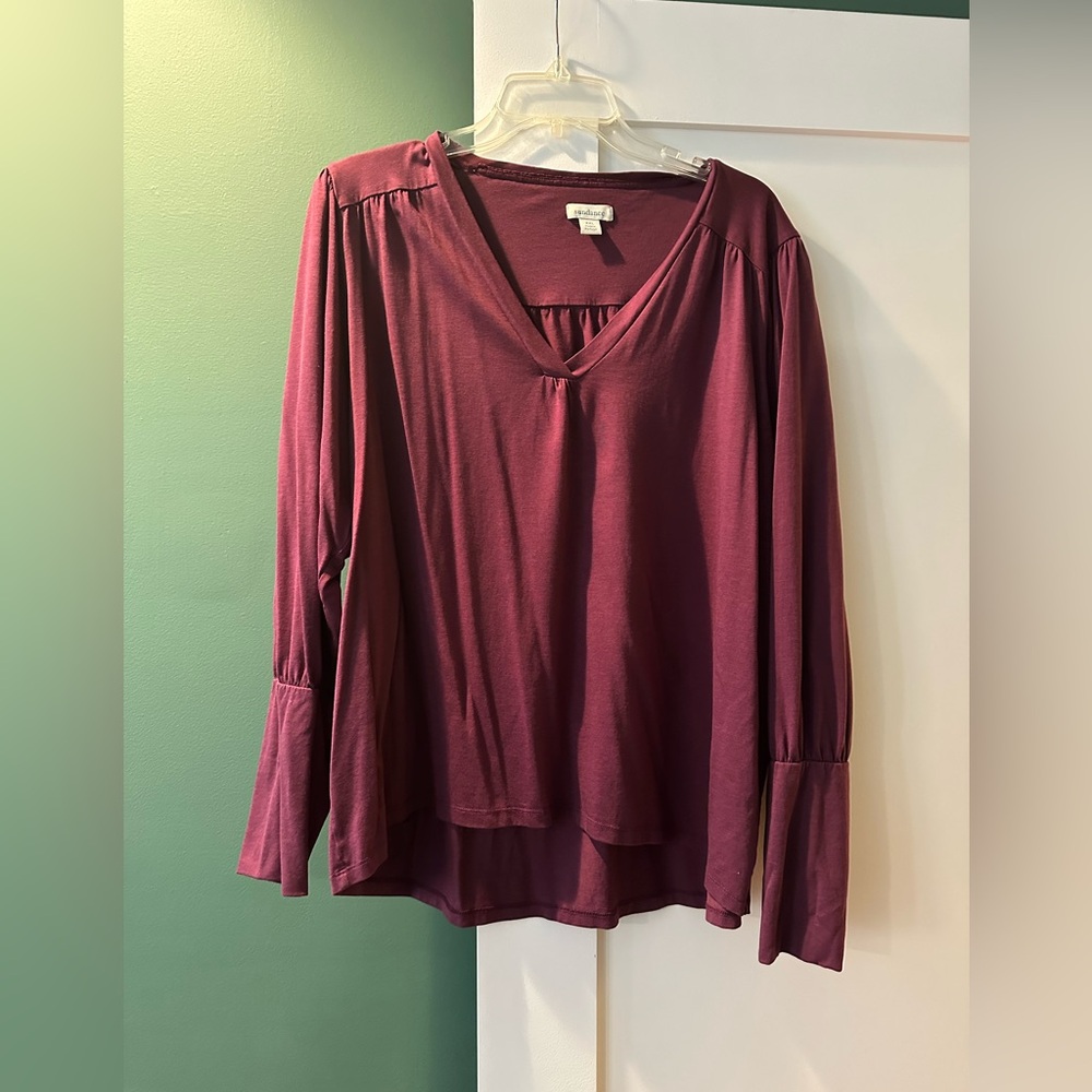 NWOT Sundance super cute long sleeve blouse! 💜